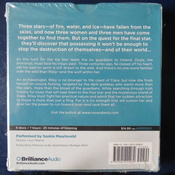 New in Plastic Nora Roberts Island of Glass Audiobook (6discs) - Picture 2 of 2